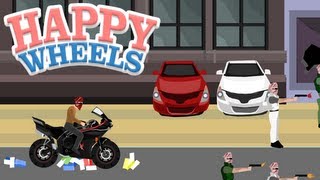 Happy Wheels - Scarhead Rage