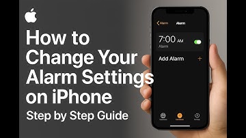 How to Change your Alarm Settings on iPhone - Step by Step Guide