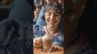 ME TRYING HAZELNUT DRINK #shorts