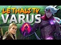 ONE Q = ONE KILL! FULL LETHALITY VARUS IS A LEGIT SNIPER ...