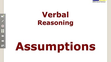 VR7 Statement Assumptions Cetking Verbal Reasoning Workshop for CET IBPS PO