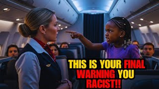 8-Year-Old Black Billionaire's Daughter Issues Final Warning to Racist Flight Attendant