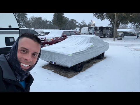 Mr. Jones cold start in the Florida snow 😳