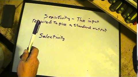 Decibels, Sensitivity, and Selectivity