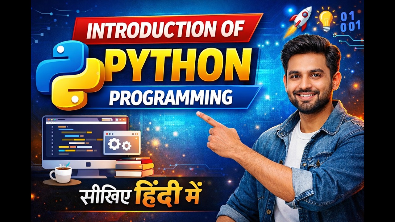 01 Introduction to Python Programming in Hindi & English | What is ...