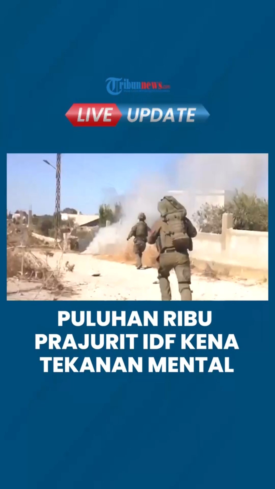 Puluhan Ribu Tentara Cadangan Israel Tertekan, Alami Gangguan Mental saat Angka Terapis Kian Menipis