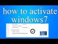 how to activate windows 7 | كيفية تفعيل ويندوز 7