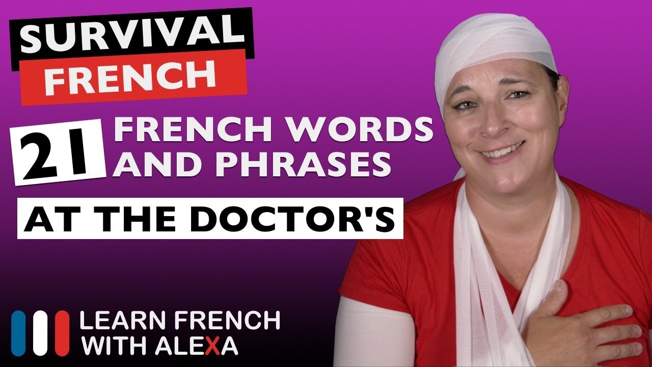 ⁣21 French phrases to use at the "DOCTOR'S"
