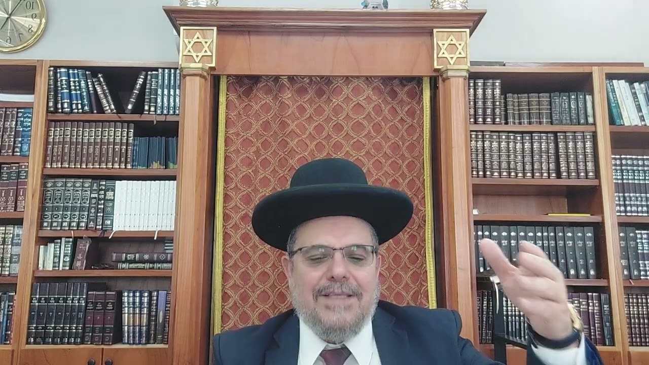 הרב שמעון ועקנין פרשת וישב פ