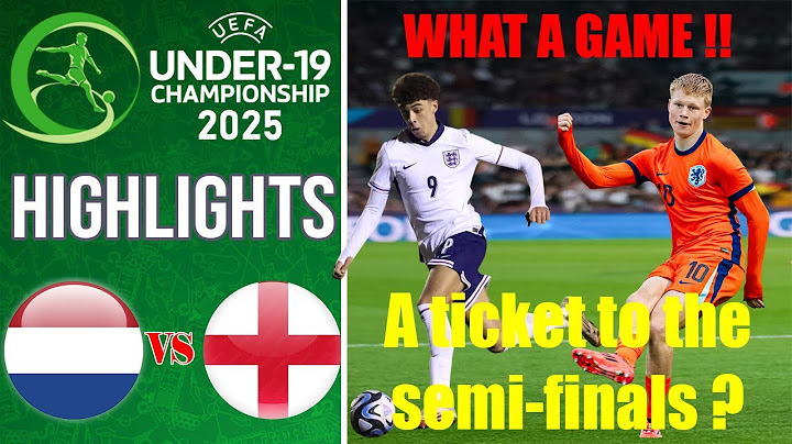 Netherlands vs England | Highlights & All Goal | Euro U19 | 2025-6-20
