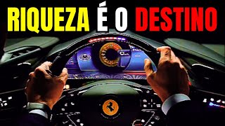 Ou vc muda o RUMO agora para ter RIQUEZA, ou continua repetindo a ESCASSEZ