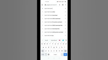 kptcl junior assistant hall ticket