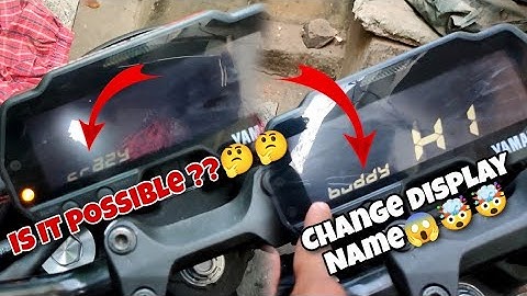 "Unlocking Hidden Features: How to Change Display Name on Yamaha MT-15 V2 - A Step-by-Step Guide"