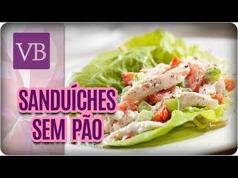 Vídeo: Sanduíches Variados Sem Pão