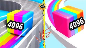 Satisfying Mobile Game / Jelly Run 2048 vs Juice Run 2048 Game videos new Update Gameplay