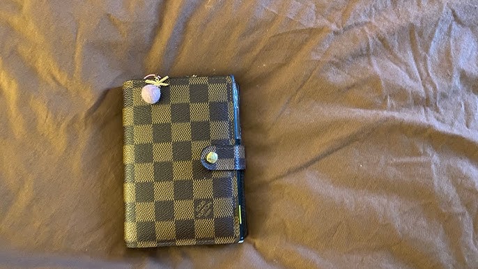 LOUIS VUITTON Agenda PM Monogram Canvas Planner Cover Brown