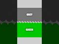 Learning colors for kids - grey and green color for children / education video