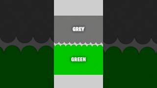 Learning colors for kids - grey and green color for children / education video