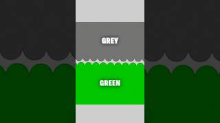 Learning colors for kids - grey and green color for children / education video