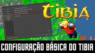 ⚙️COMO CONFIGURAR O TIBIA?❓ TUTORIAL COMPLETO #tibia #mmorpg