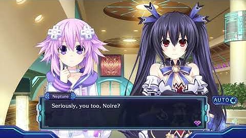 Megadimension Neptunia VII - Meeting Up With Noire and Uni