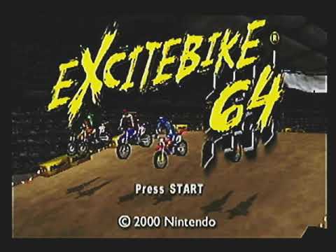 Excitebike 64 (N64) all seasons complete playthrough on PRO difficulty