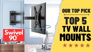 Top 5 BEST TV Wall Mounts of 2024: Our Top Choice!