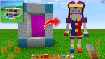 How to Make PORTAL to  The AMAZING DIGITAL CIRCUS in CRAFT WORLD