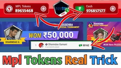 MPL unlimited tokens trick  without hack