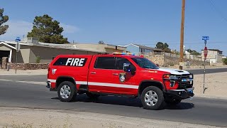 Horizon Fire R402 responding to call with honk