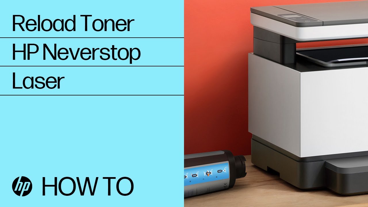 How to Reload Toner Using a Toner Reload Kit in HP Neverstop Laser 1000/MFP 1200, HP Laser NS 1020/MFP 1005 Printer Series