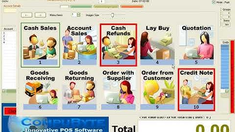 Compubyte Tutorials - Credit Notes   Cash & Account (4)
