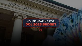 House hearing on the DOJ's proposed 2023 budget