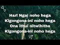Phyllis Mbuthia ft Sammy k kigongona-ini noho hega lyrics