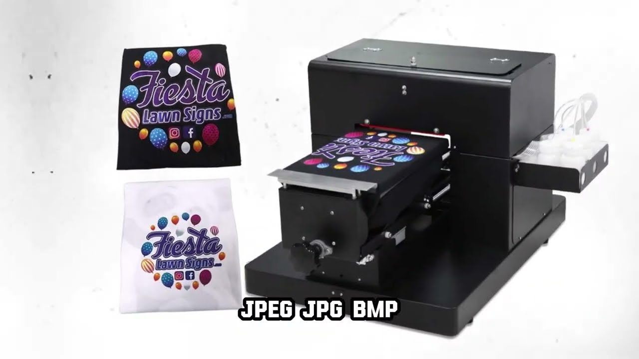 A4 DTG Printer T-shirt Printing Machine For Dark and Light A4 T-shirt Print Clothes Printing Machine