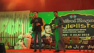 Yabang Khalifah ft. Aiman Ismail - Madah Berhelah live Sg. Petani 02.07.2016