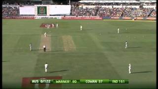 Warner's blistering WACA ton