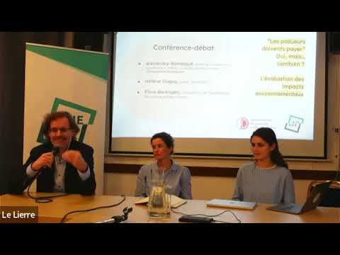 Les pollueurs doivent payer... oui, mais combien ? Débat avec Alexandre Rambaud et Hélène Duguy