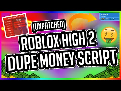 Roblox Highschool 2 Money Hack Gui Money Dupe Gui Scrpit 2020