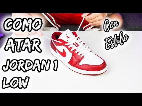 ⚠️COMO ATAR JORDAN 1 LOW / 2022 / (La GUIA DEFINITIVA) How to LACE JORDAN 1 LOW✅