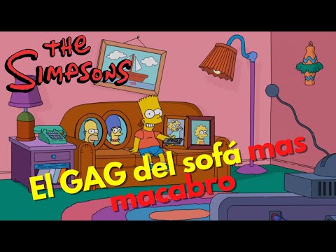 El GAG del Sofá mas macabro de Los Simpson