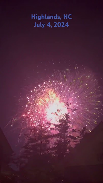 highlands north carolina 4th of july