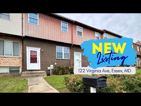 122 Virginia Ave, Essex, MD home video tour