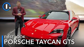 2022 Porsche Taycan GTS: First Look (Up-Close Details)