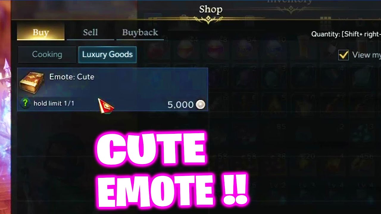 Unlock the cute emote lost ark and express yourself in-game