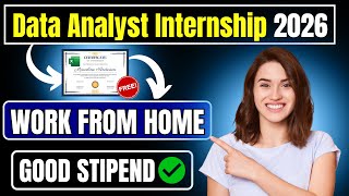 Part Time Data Analyst Internship Work From Home With Stipend Open For All