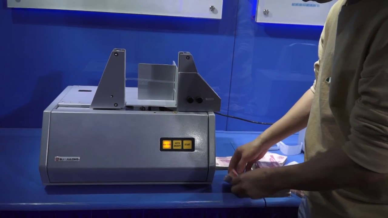 AB25 automatic banding machine with plastic and paper tape YouTube