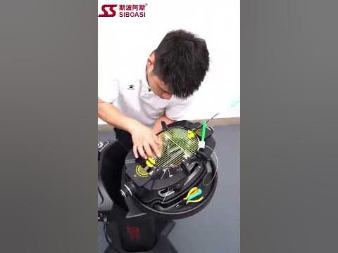 SIBOASI Badminton Stringing Machine Electronic Standing Racquet String  machine Badminton Racket Stringer Restring Machine (S2169), Sports  Equipment, Sports & Games, Racket & Ball Sports on Carousell