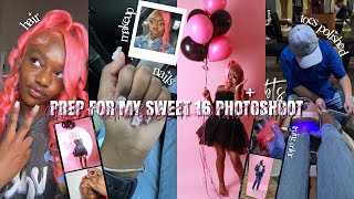 ☆ MY SWEET 16 PHOTOSHOOT PREPARATION ☆ | behind the scenes + mini birthday trip vlog 📸