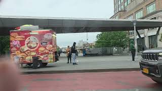 Driving Pass by Cherry valley marketplace Bronx NY on Fordham